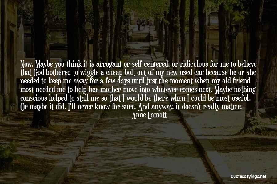 God Needed You Quotes By Anne Lamott