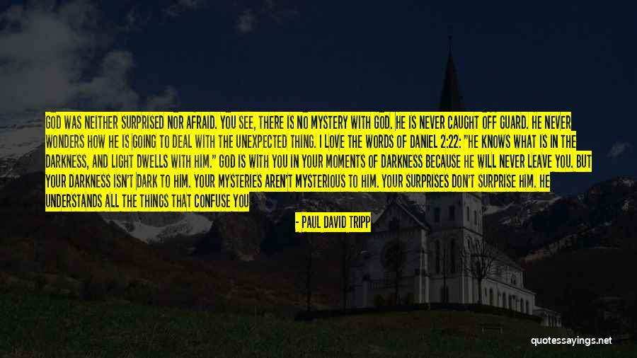 God Never Leave You Quotes By Paul David Tripp God Never Leave You Quotes By Paul David Tripp