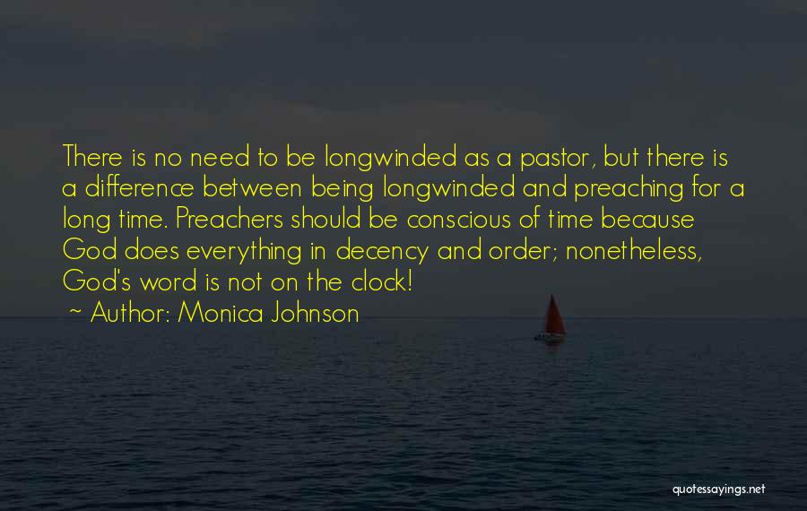 God Not Being There Quotes By Monica Johnson