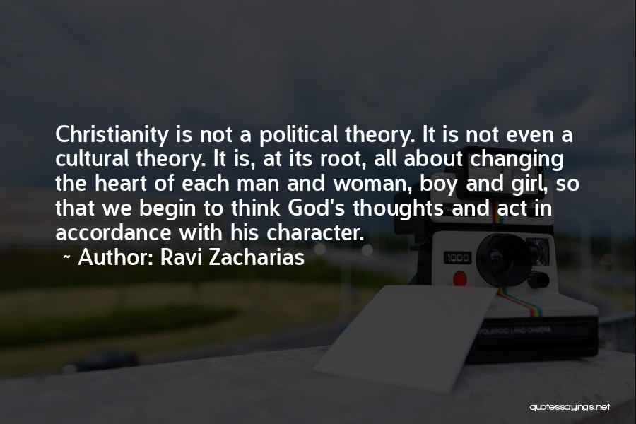 God Not Changing Quotes By Ravi Zacharias