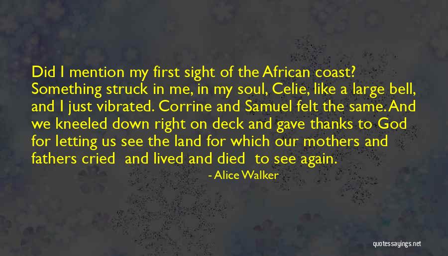 God Not Letting You Down Quotes By Alice Walker God Not Letting You Down Quotes By Alice Walker
