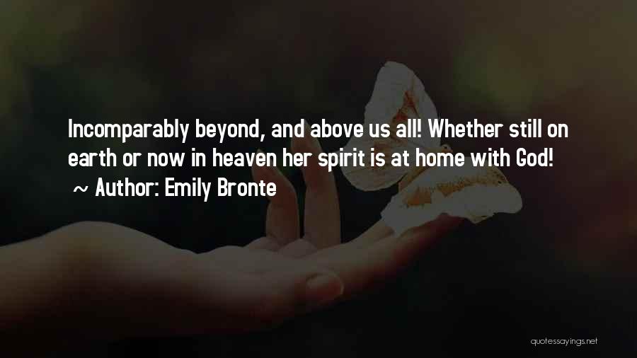 God Now Quotes By Emily Bronte