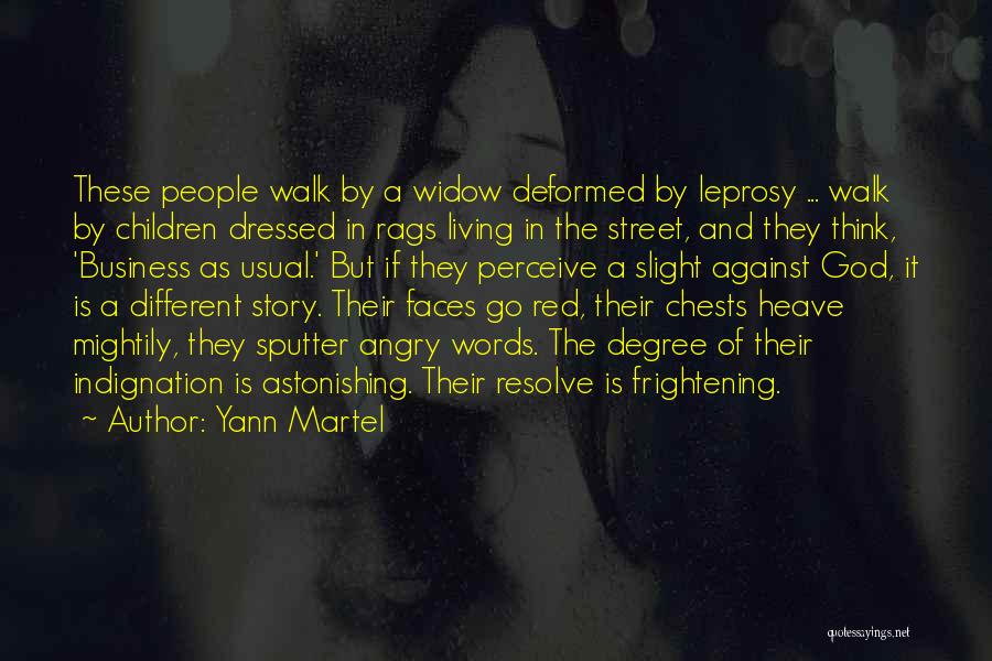 God Of Many Faces Quotes By Yann Martel