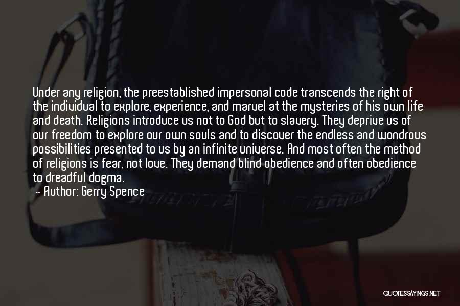 God Of Possibilities Quotes By Gerry Spence