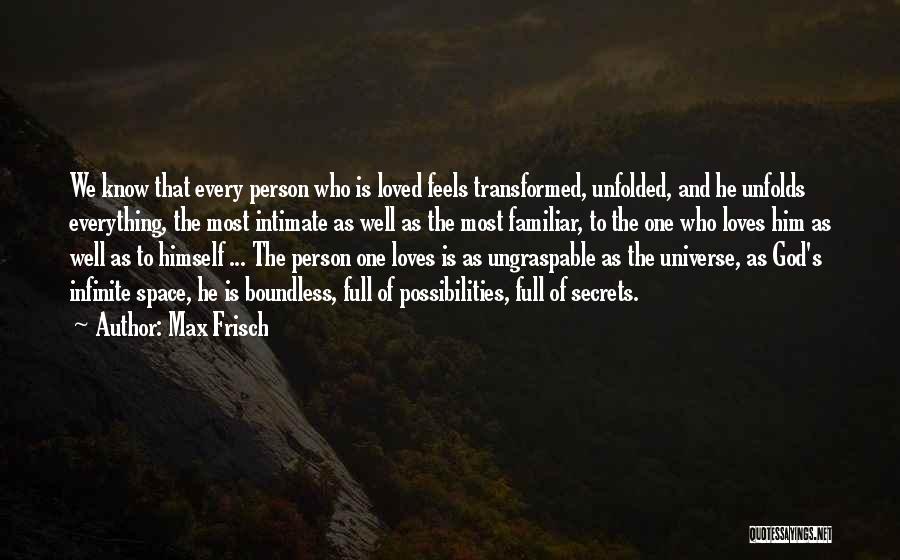 God Of Possibilities Quotes By Max Frisch