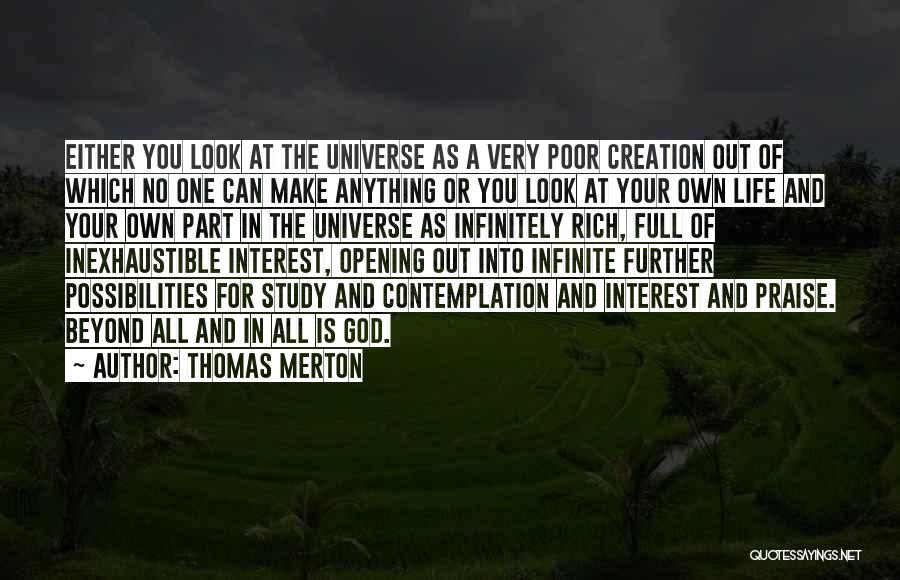 God Of Possibilities Quotes By Thomas Merton