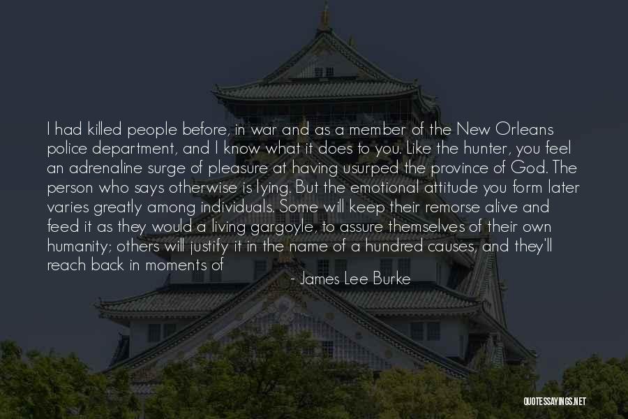 God Of War Quotes By James Lee Burke