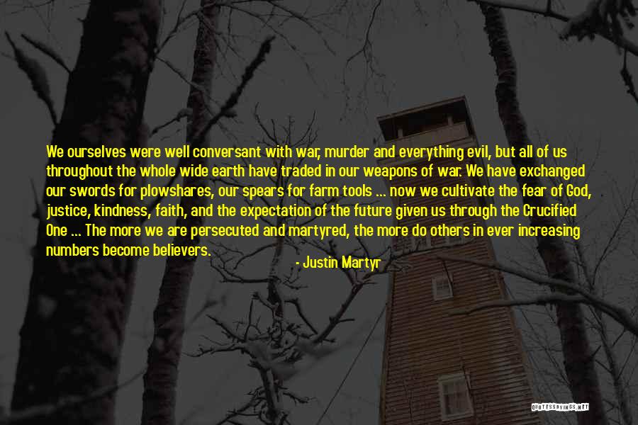 God Of War Quotes By Justin Martyr