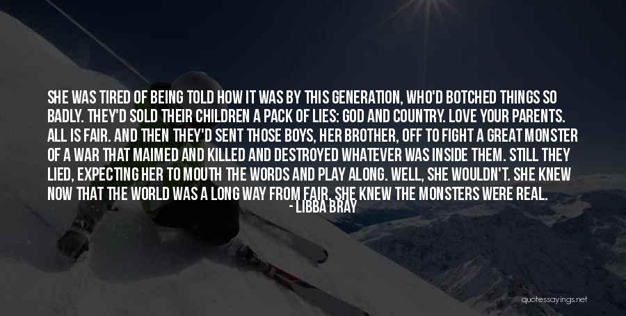 God Of War Quotes By Libba Bray God Of War Quotes By Libba Bray