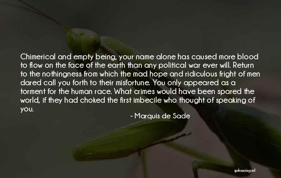 God Of War Quotes By Marquis De Sade