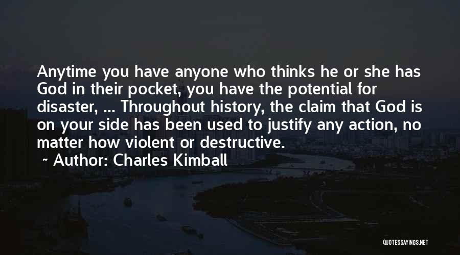 God On Your Side Quotes By Charles Kimball