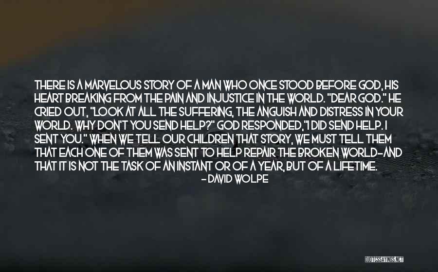 God Pain And Suffering Quotes By David Wolpe God Pain And Suffering Quotes By David Wolpe