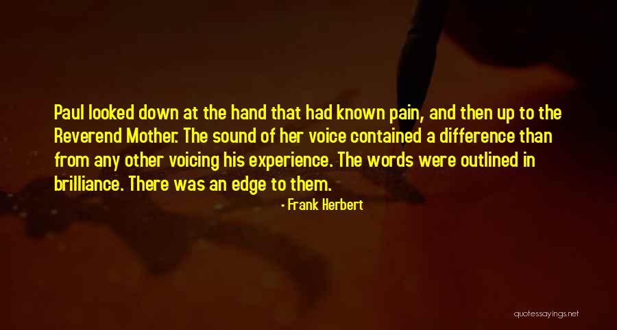 God Pain And Suffering Quotes By Frank Herbert