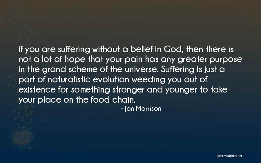 God Pain And Suffering Quotes By Jon Morrison God Pain And Suffering Quotes By Jon Morrison