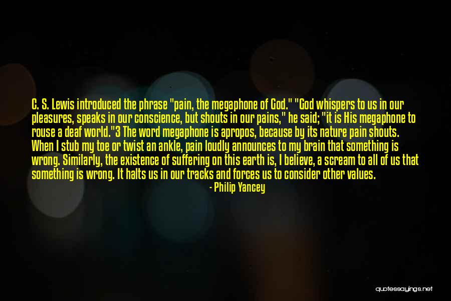 God Pain And Suffering Quotes By Philip Yancey