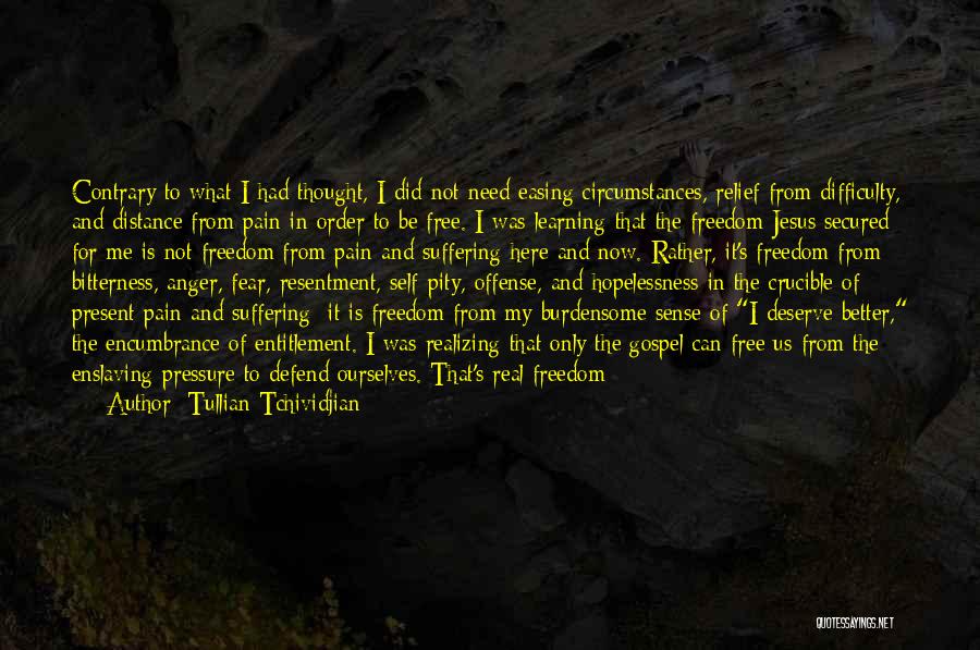 God Pain And Suffering Quotes By Tullian Tchividjian