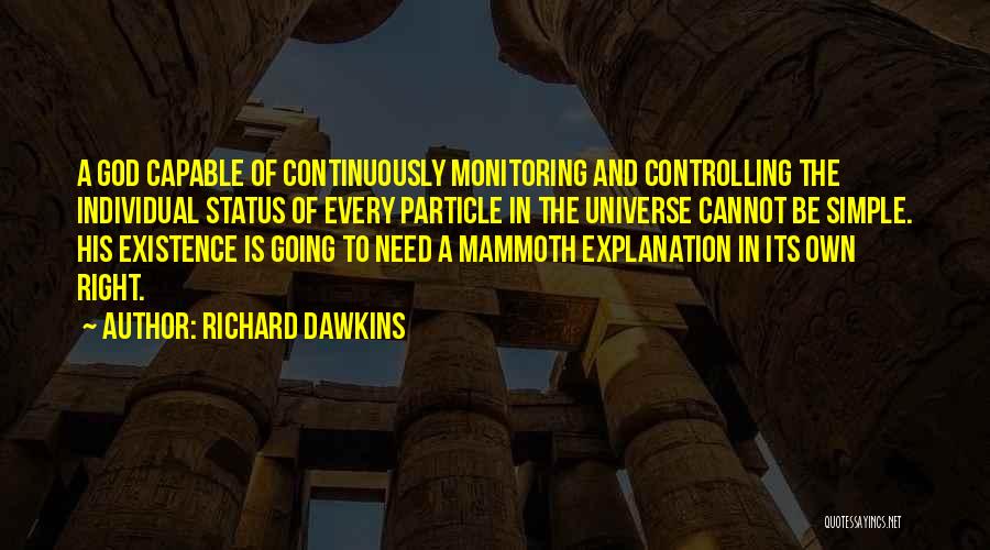 God Particle Quotes By Richard Dawkins