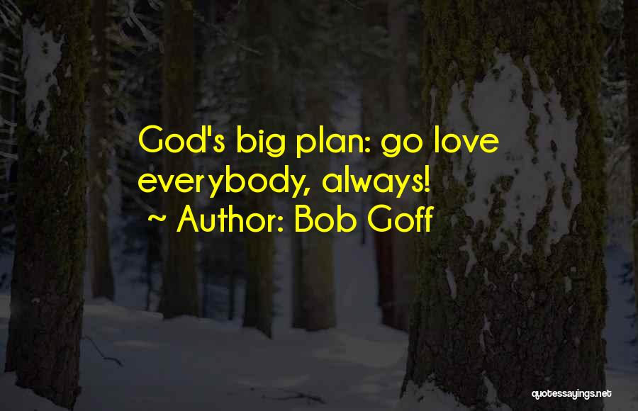 God Plans Quotes By Bob Goff