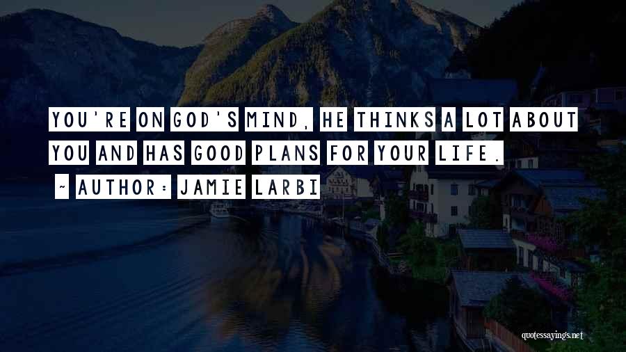 God Plans Quotes By Jamie Larbi