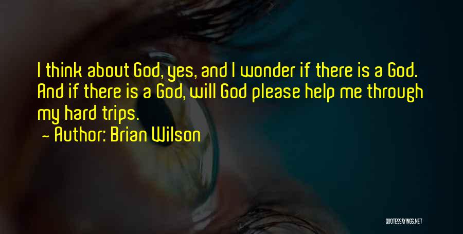 God Please Help Quotes By Brian Wilson