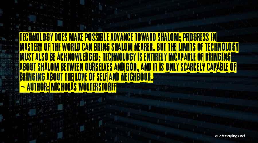 God Possible Quotes By Nicholas Wolterstorff