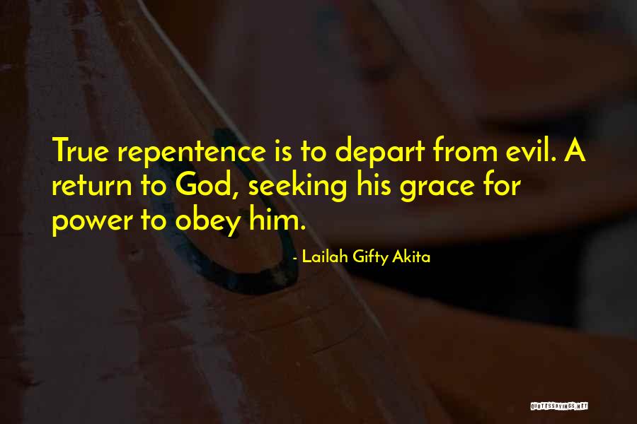 God Power Quotes By Lailah Gifty Akita