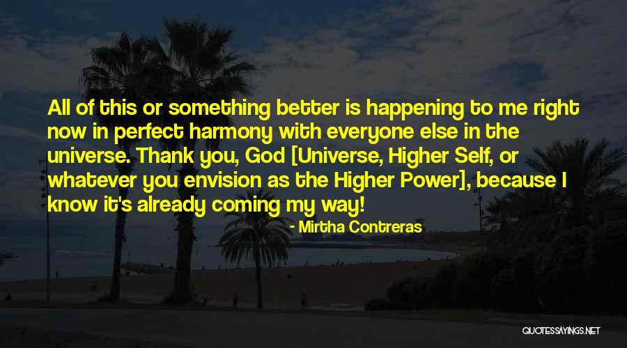 God Power Quotes By Mirtha Contreras