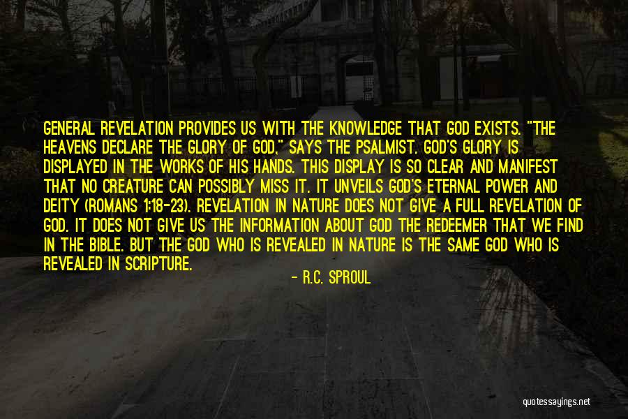 God Power Quotes By R.C. Sproul