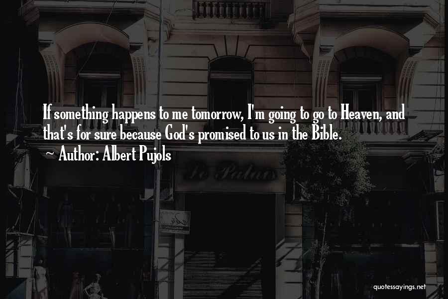 God Promised Quotes By Albert Pujols