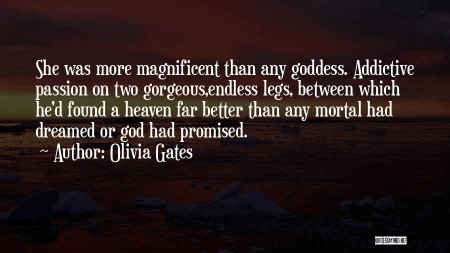 God Promised Quotes By Olivia Gates