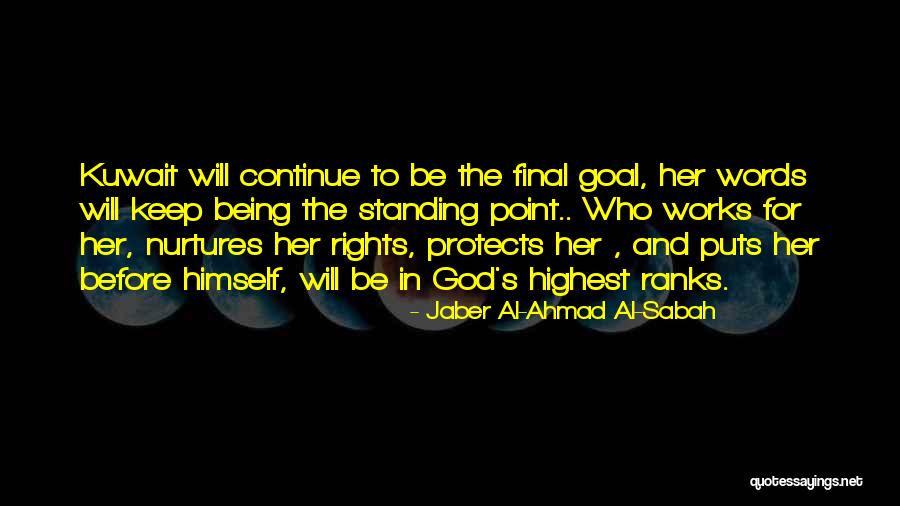 God Protects His Own Quotes By Jaber Al-Ahmad Al-Sabah