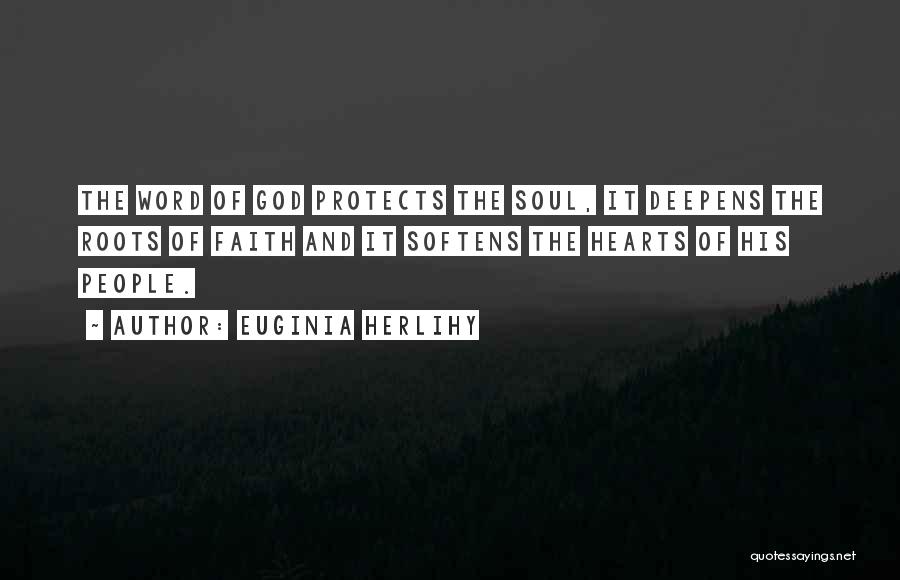 God Protects Us Quotes By Euginia Herlihy