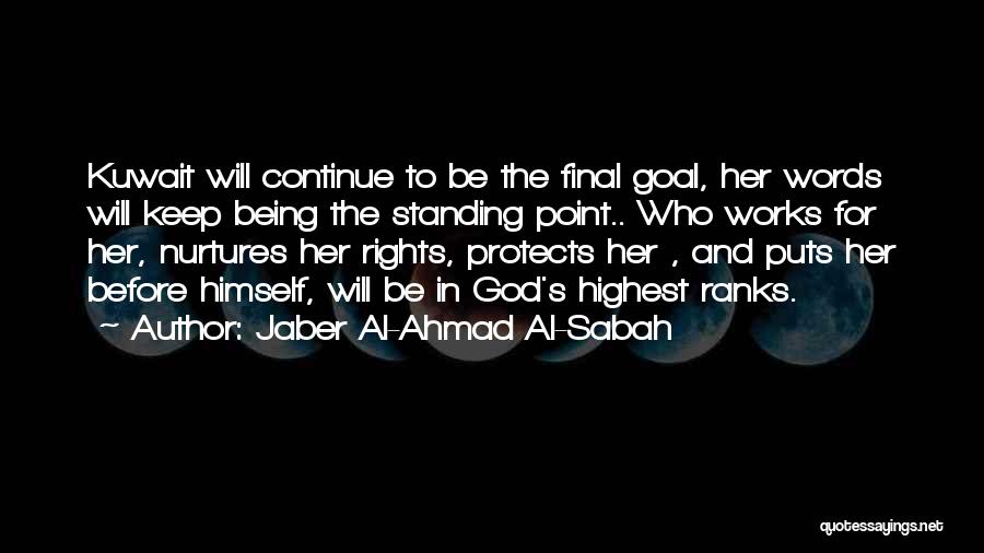 God Protects Us Quotes By Jaber Al-Ahmad Al-Sabah