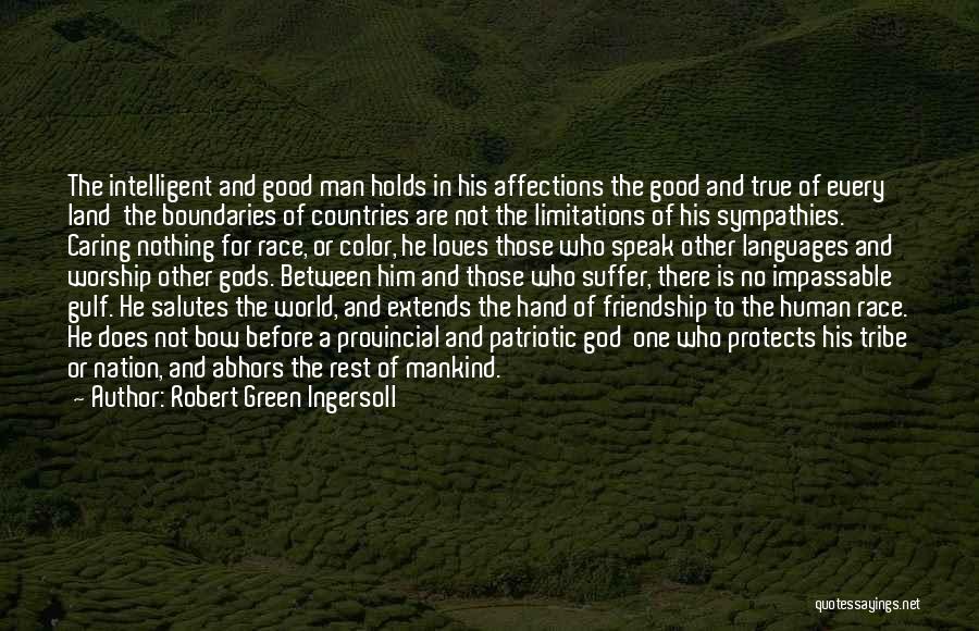 God Protects Us Quotes By Robert Green Ingersoll