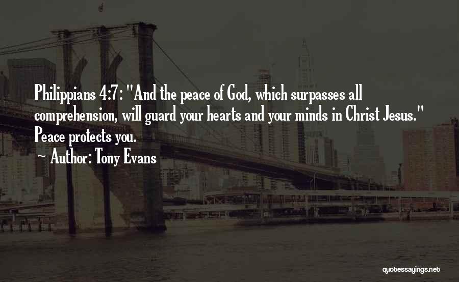 God Protects Us Quotes By Tony Evans