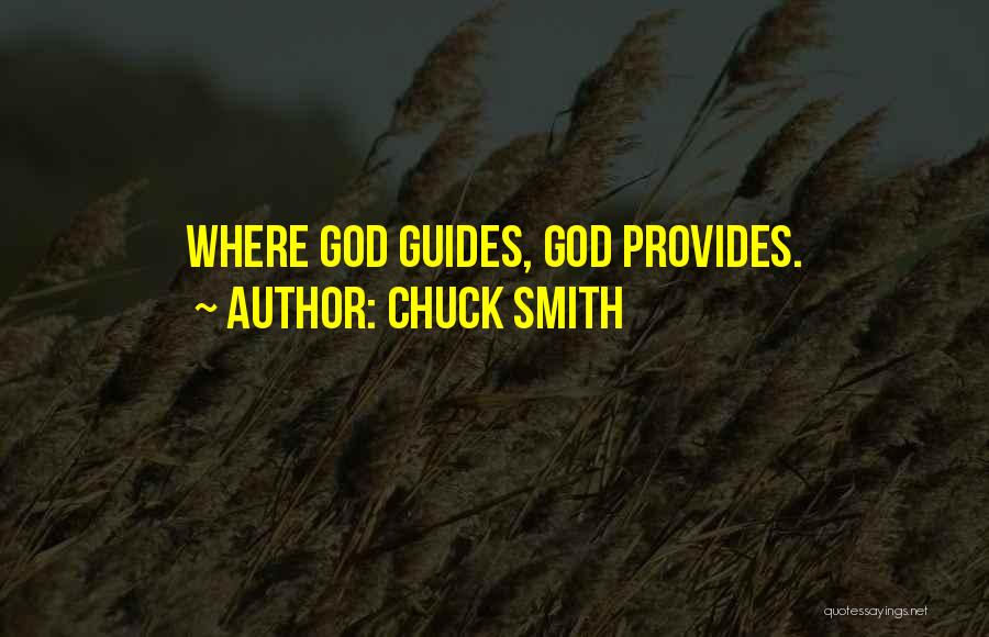God Provides Quotes By Chuck Smith