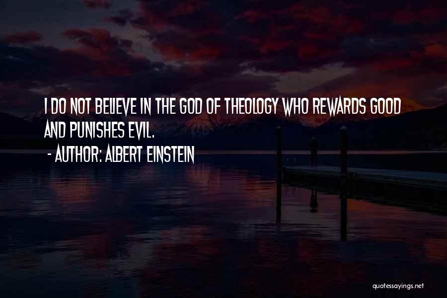 God Punishes Quotes By Albert Einstein