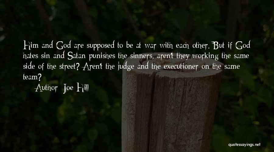 God Punishes Quotes By Joe Hill