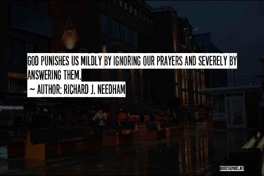 God Punishes Quotes By Richard J. Needham