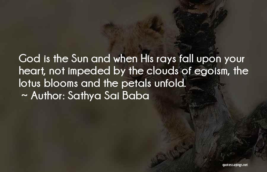 God Rays Quotes By Sathya Sai Baba