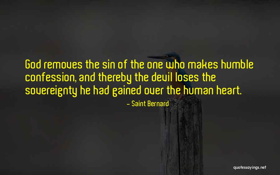 God Removes Quotes By Saint Bernard