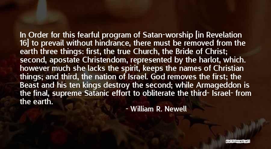 God Removes Quotes By William R. Newell