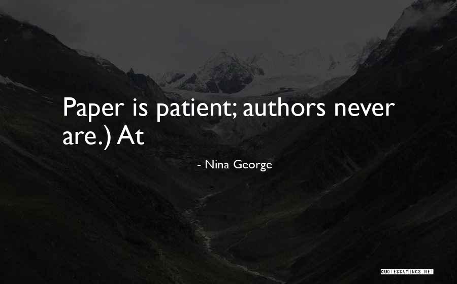God Repost Quotes By Nina George God Repost Quotes By Nina George