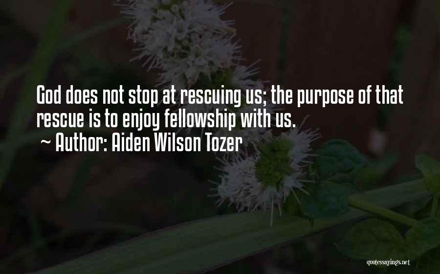God Rescuing Quotes By Aiden Wilson Tozer