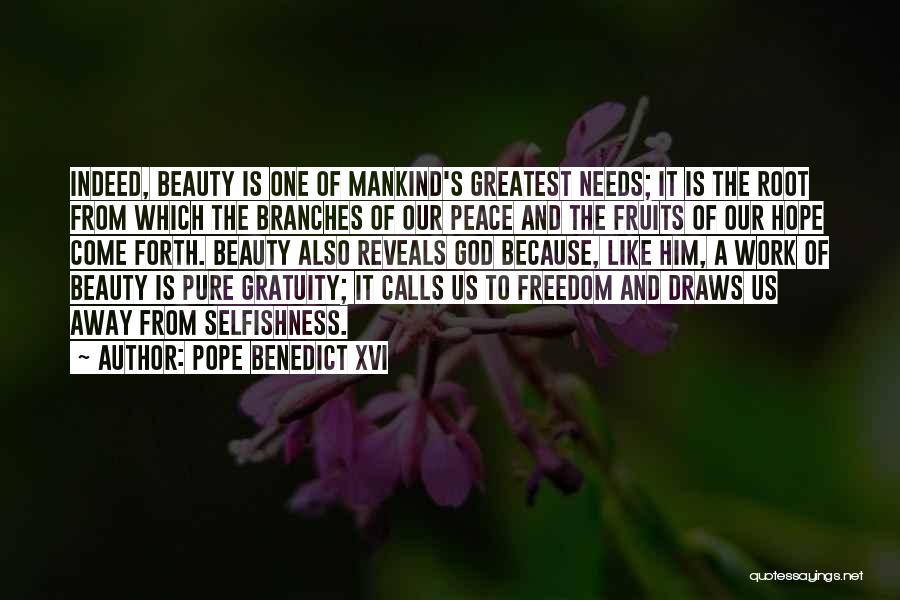 God Reveals Quotes By Pope Benedict XVI