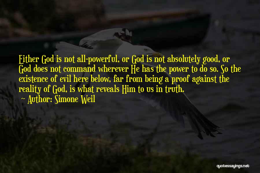 God Reveals Quotes By Simone Weil