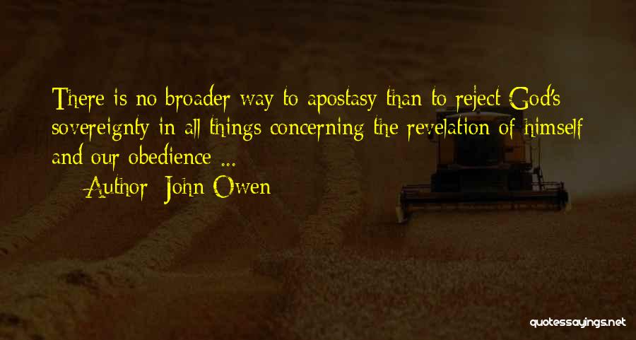 God Revelation Quotes By John Owen