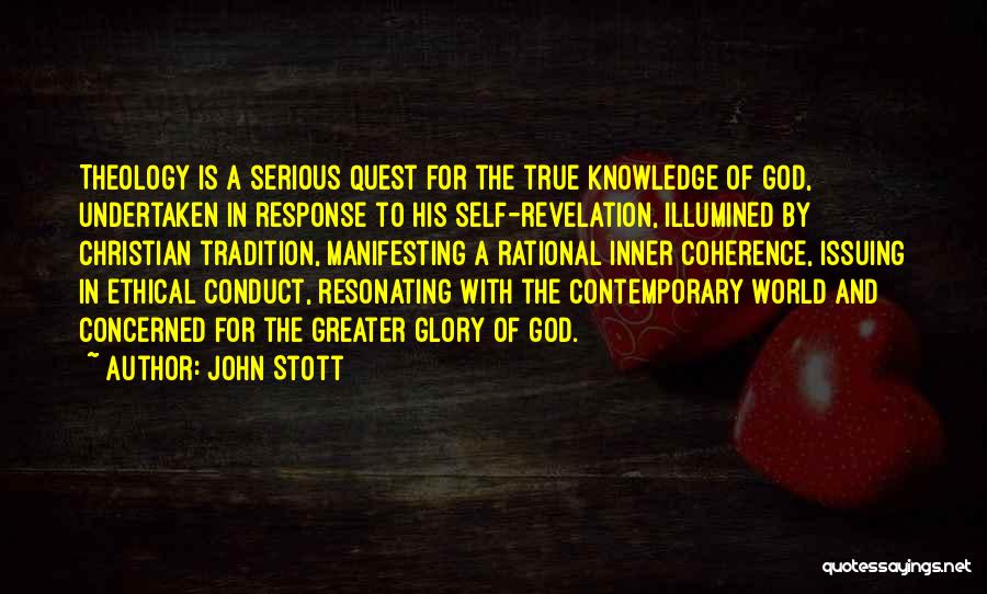 God Revelation Quotes By John Stott