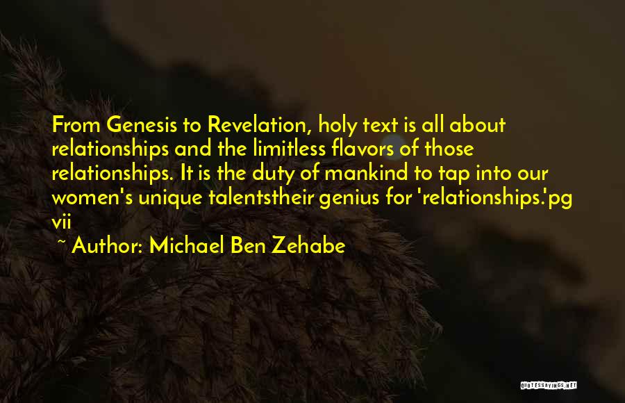 God Revelation Quotes By Michael Ben Zehabe