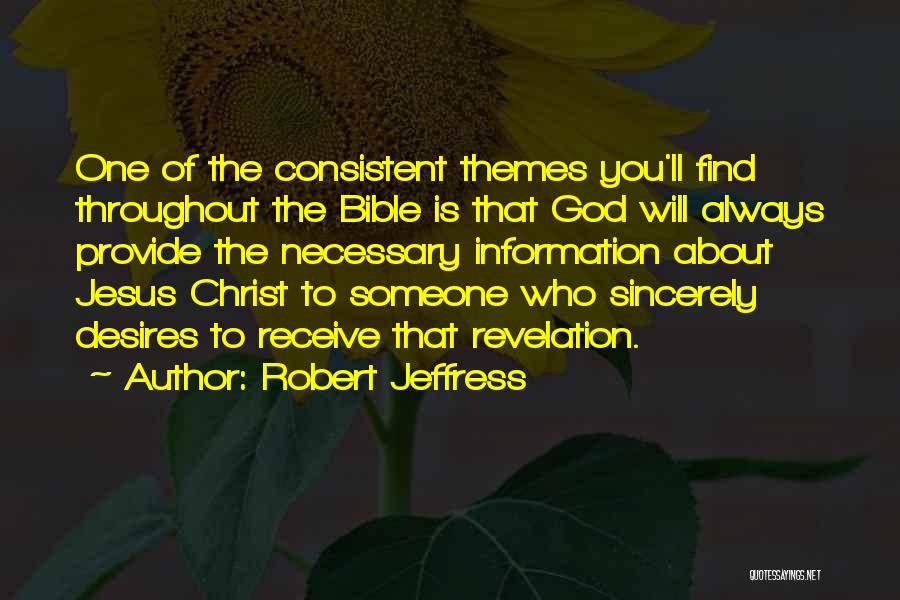 God Revelation Quotes By Robert Jeffress
